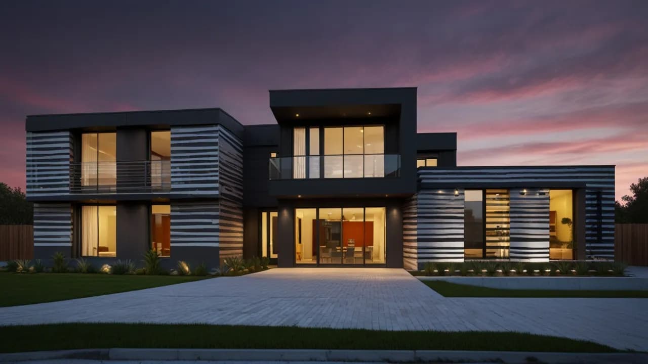 Pasy na elewacji: jakie wzory, kolory i jak je zastosować w aranżacji?