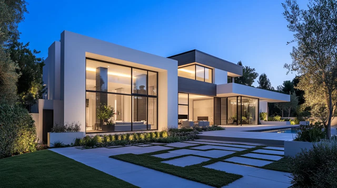 Elewacja biała z grafitem: elegancja, nowoczesność i aranżacje dla domu