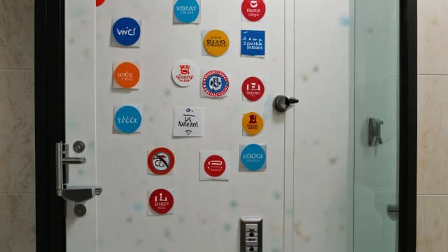 Naklejki WC na drzwi: jakie wybrać, jak montować i praktyczne porady?