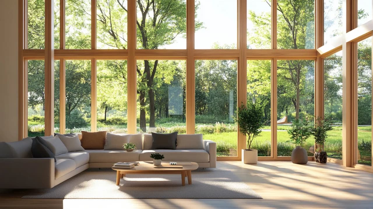 Okna jasny dąb: inspiracje, realizacje i jak dopasować do wnętrza?