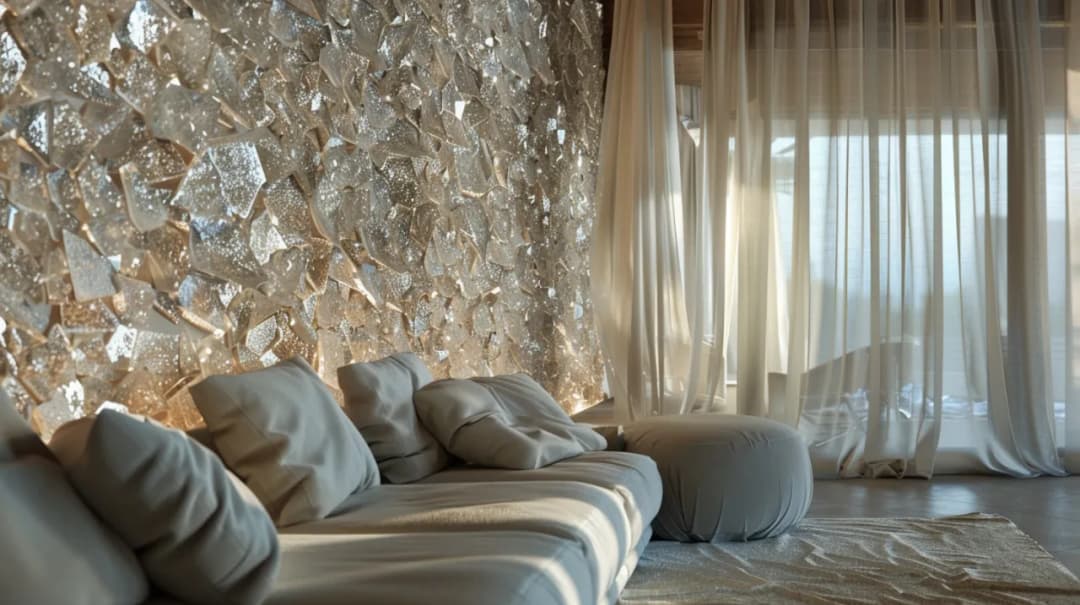 Panele z kryształkami: wzory, zastosowanie i jak wprowadzić je do wnętrza?
