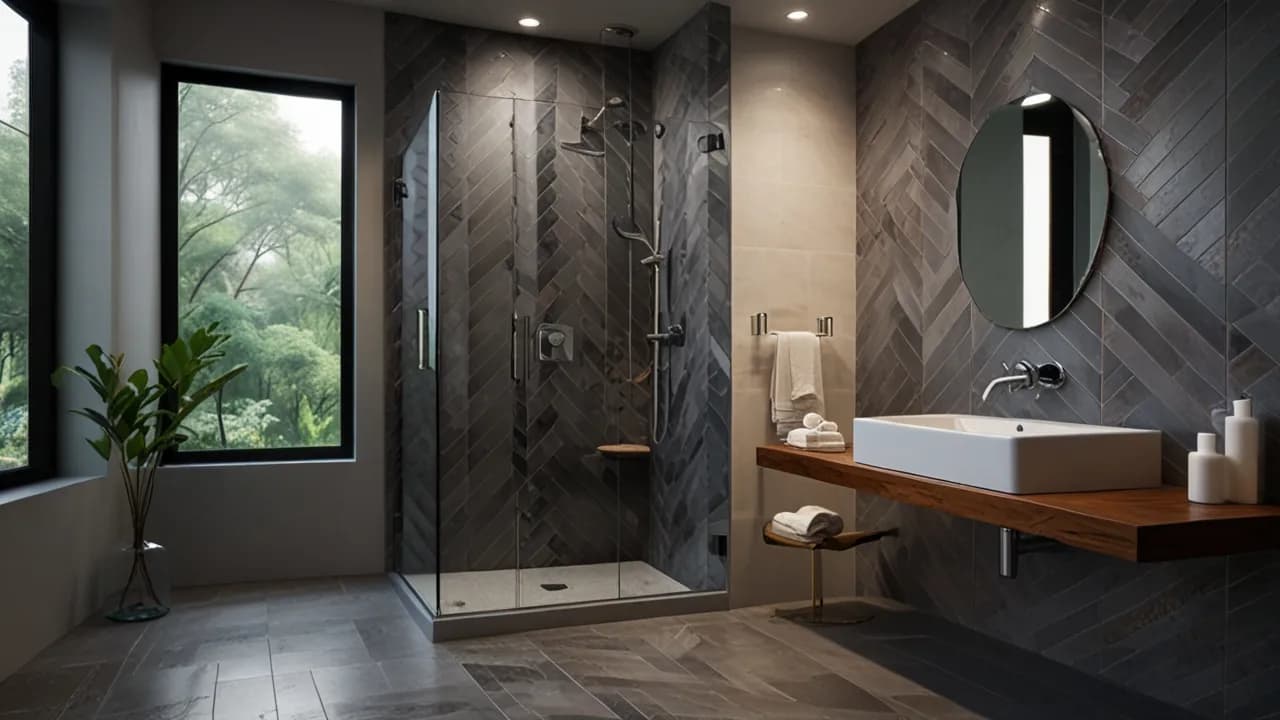 Jodełka pod prysznicem: nowoczesne rozwiązania i jak je zastosować?