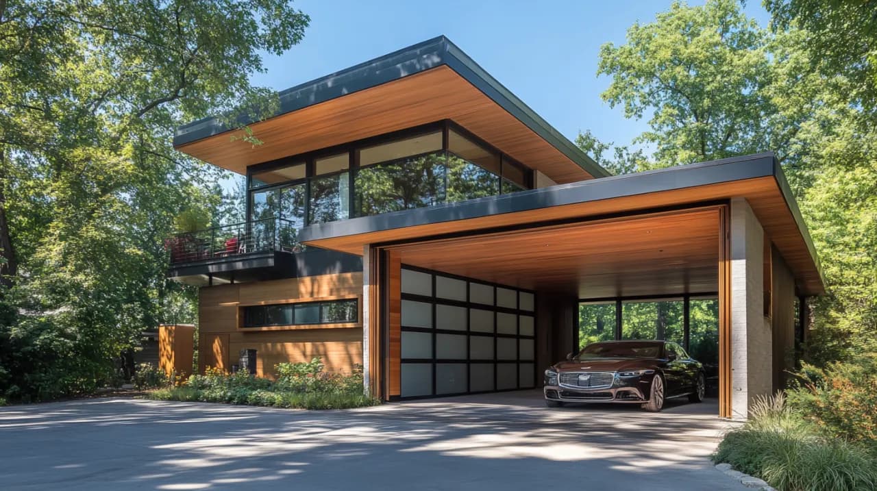 Garaż z częścią mieszkalną: projekt, wykonanie i kluczowe rozwiązania